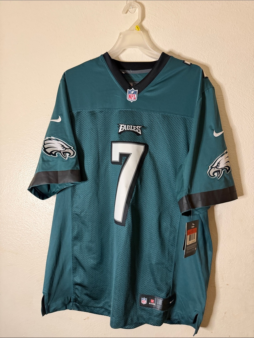 Nike Philadelphia Eagles Teal #7  Michael Vick Football Jersey